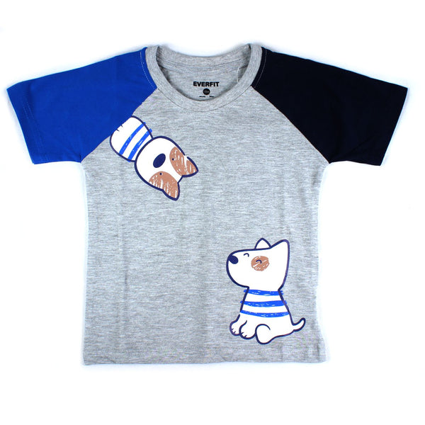 Camiseta de Bebe Niño con mangas-10192J