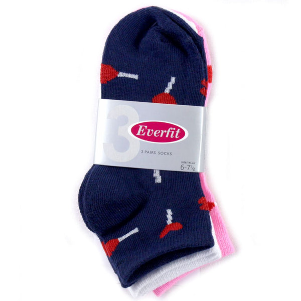 Calcetín para niña 3 pares 38122