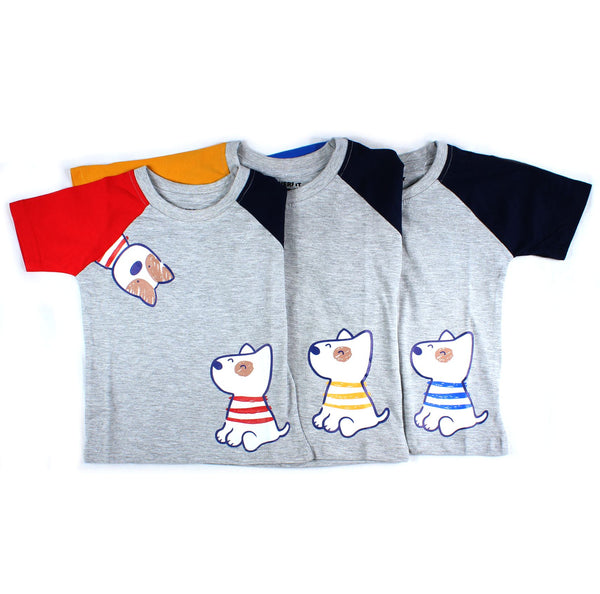 Camiseta de Bebe Niño con mangas-10192J