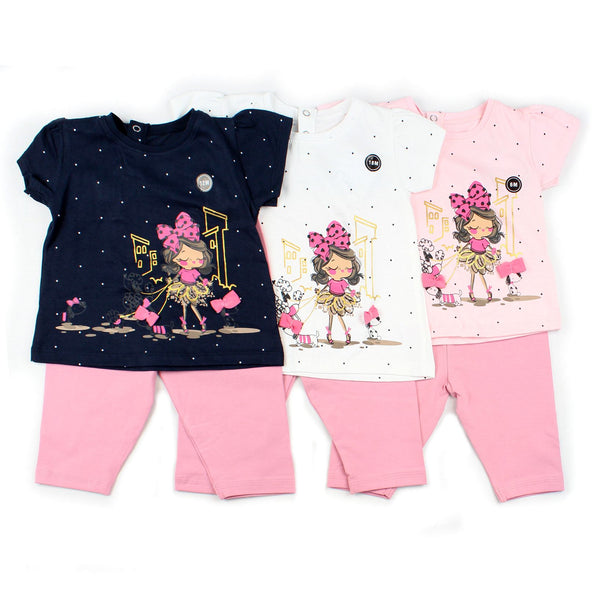 Conjunto de bebe Niña-15407S