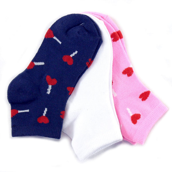 Calcetín para niña 3 pares 38122